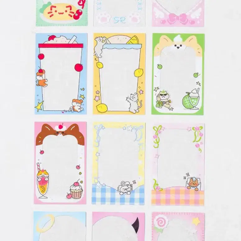 다이소 오므라이스 포토카드 프레임 새상품