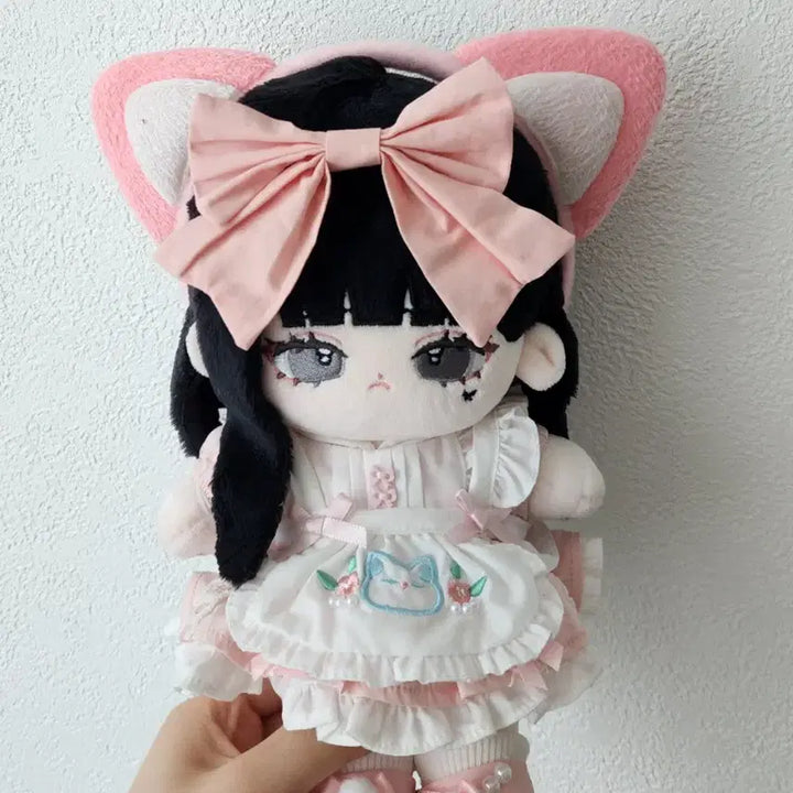 개인제작 20cm 솜인형 옷 두벌 일괄