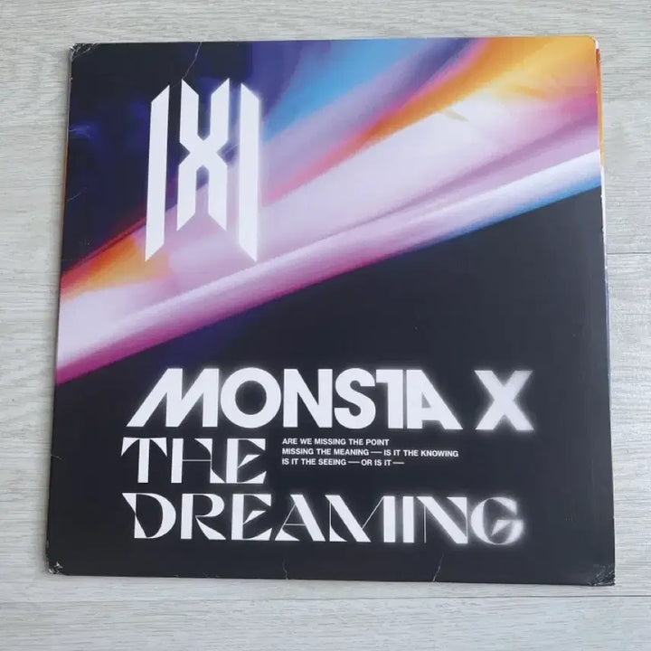 몬스타엑스 The Dreaming LP 노란색