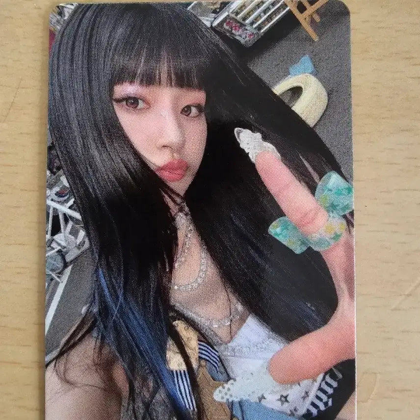 키스오브라이프 럭키 공방포카 하늘