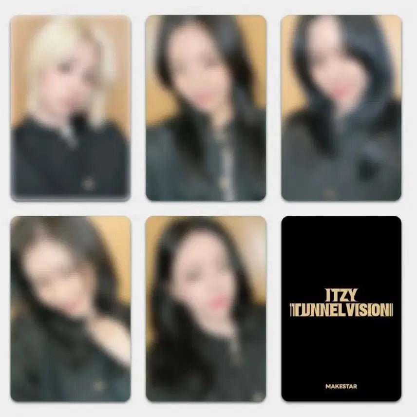 있지 터널비전 메이크스타 7차 대면 포카 양도