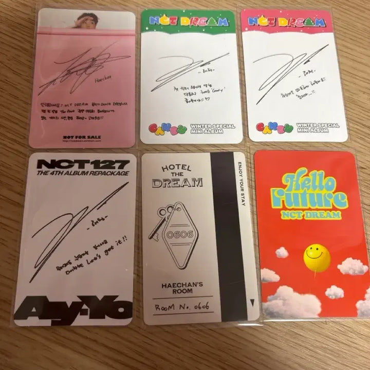NCT 해찬 포토카드 6장 세트