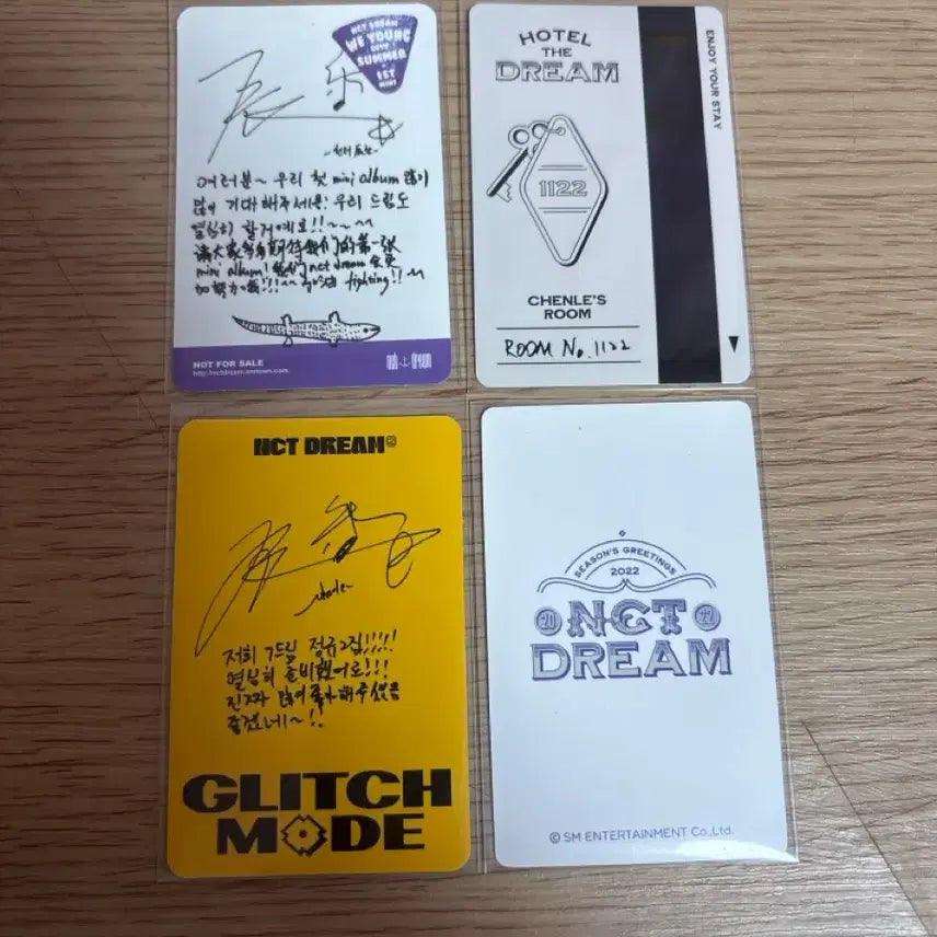 Nct 천러 포토카드