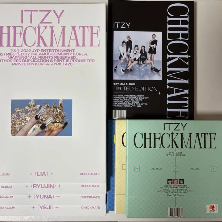 [ITZY] 있지 체크메이트 앨범 + 스페셜 에디션 +리미티드 에디션