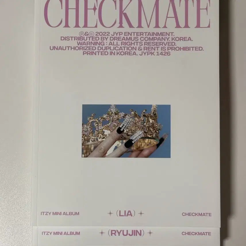 [ITZY] 있지 체크메이트 앨범 + 스페셜 에디션 +리미티드 에디션