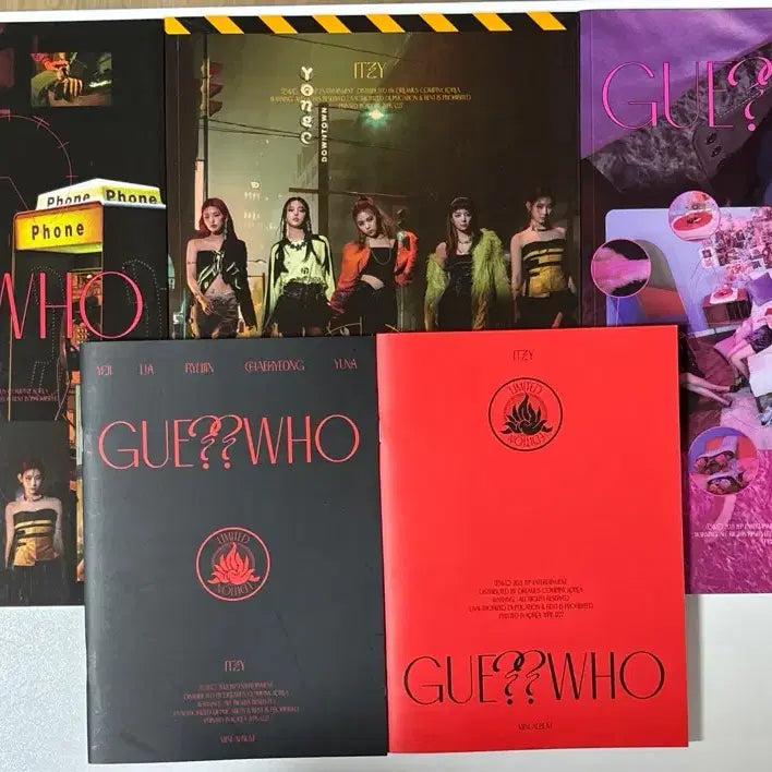 [ITZY] 있지 Guess Who 앨범 + 스페셜 에디션 5종
