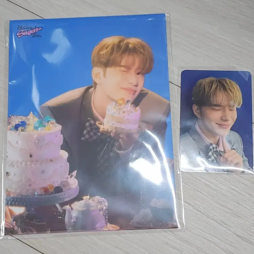 엔시티127 정우 팬미팅 골든슈가타임 퇴장 특전 엽서 + 포토카드