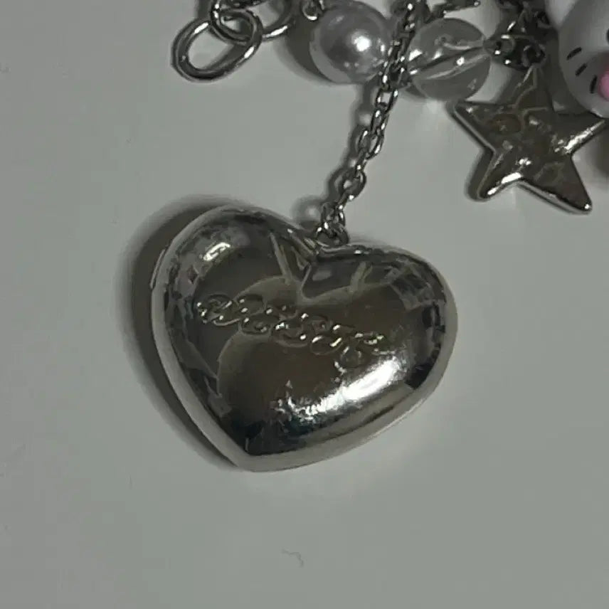 엔시티 위시 스테디 팝업 하트 펜던트 키링 유우시 키티