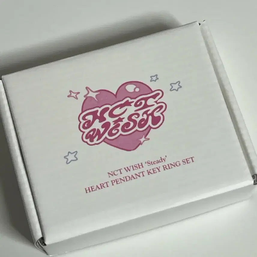 엔시티 위시 스테디 팝업 하트 펜던트 키링 유우시 키티