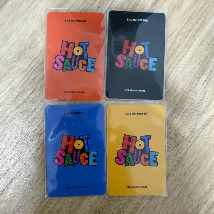 BABYMONSTER 베이비몬스터 핫소스 트레이딩포카 일괄 판매 합니다ㅎ