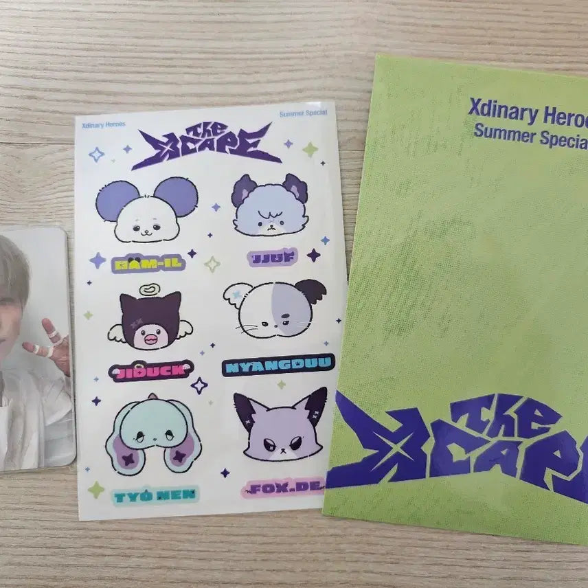 엑디즈 썸머콘 입장 포카