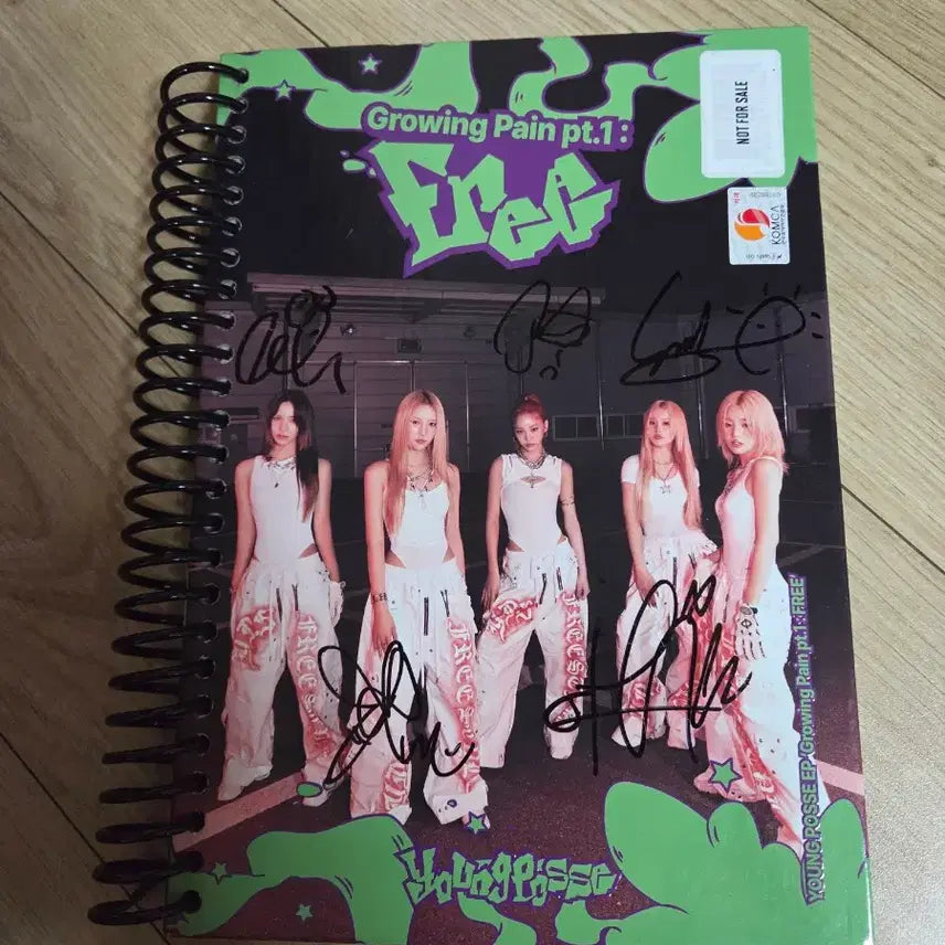 영파씨 youngposse 친필싸인 비매앨범 kpop 포카 걸그룹