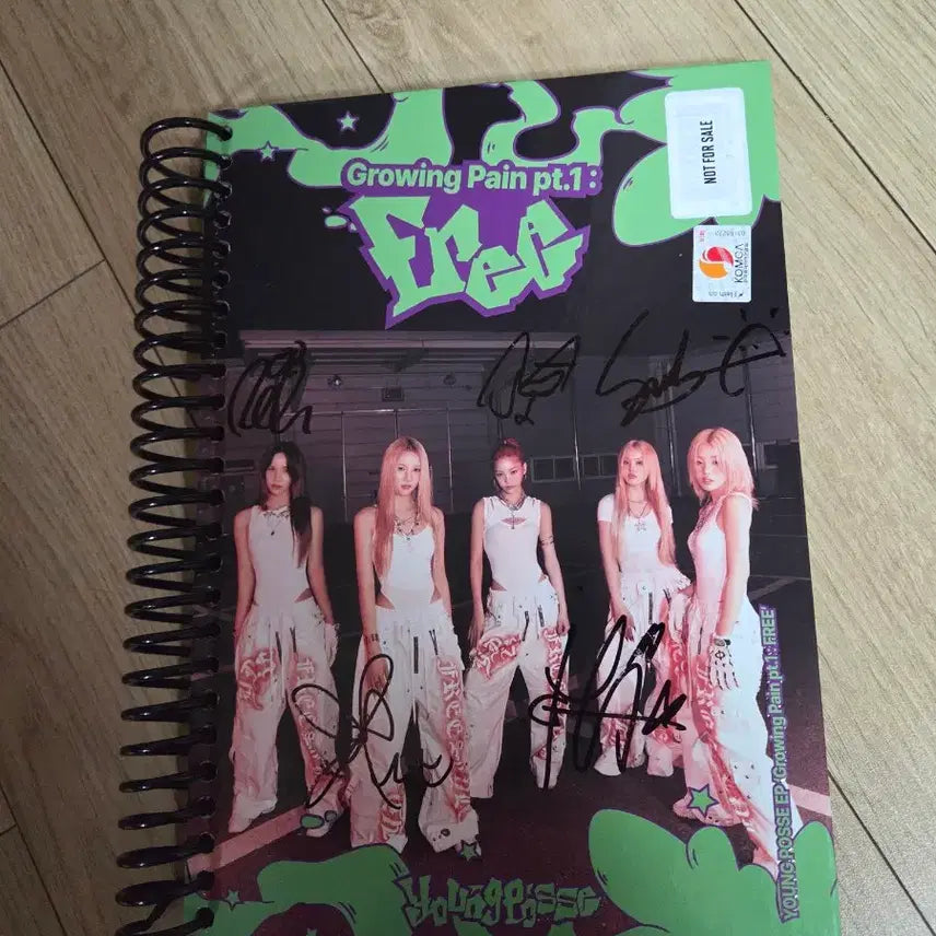영파씨 youngposse 친필싸인 비매앨범 kpop 포카 걸그룹