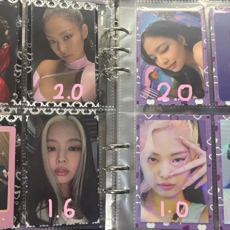 블랙핑크 제니 포토카드 판매