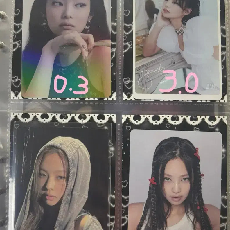 블랙핑크 제니 포토카드 판매