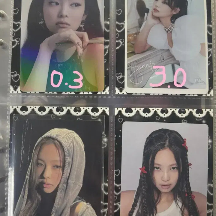 블랙핑크 제니 포토카드 판매