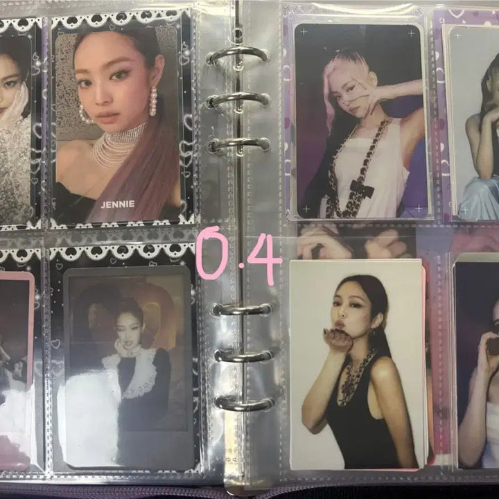 블랙핑크 제니 포토카드 판매