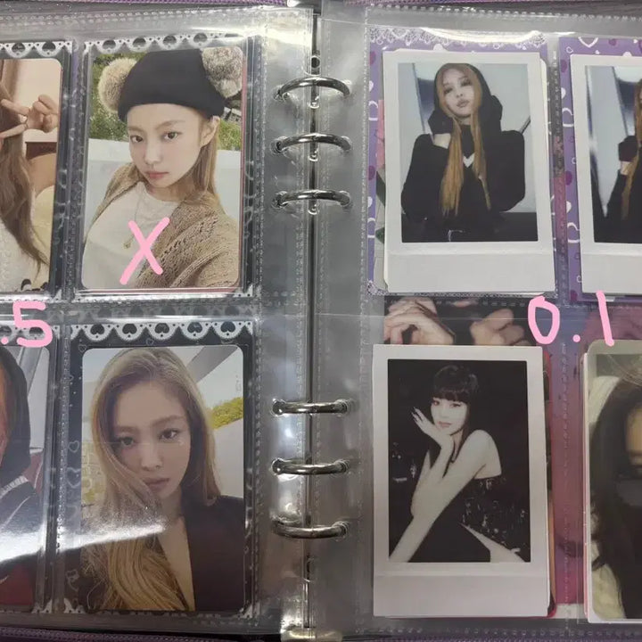 블랙핑크 제니 포토카드 판매