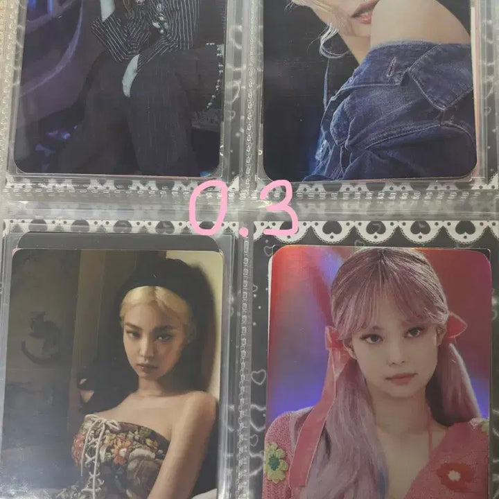 블랙핑크 제니 포토카드 판매