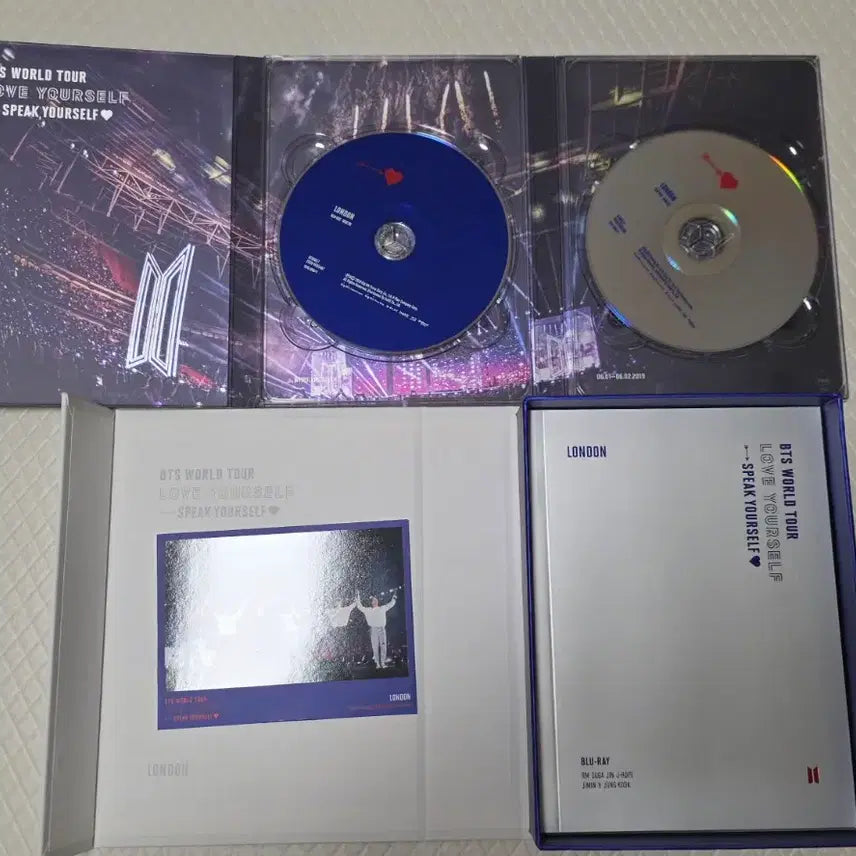 방탄소년단 bts 스픽콘 런던 웸블리 블루레이 풀박