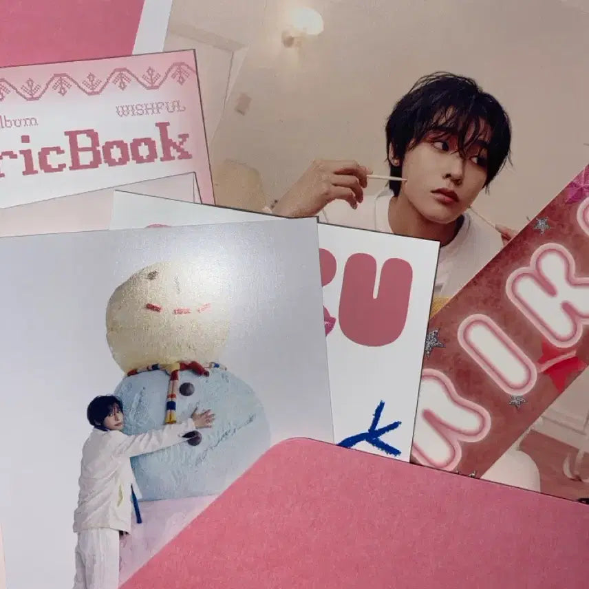 엔시티위시 위시풀윈터 리쿠 커버 일본 앨범 CD 개인한정반 재팬 양도