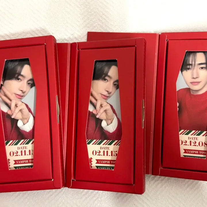 엔하이픈 월드 쿠폰 카드 컬렉션 홀리데이 시즌 제이크/성훈