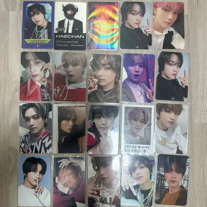 엔시티 127 드림 해찬 포카 일괄 양도 크리스마스 smcu 2018 고