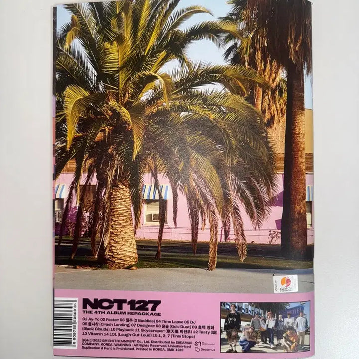 NCT 127 -정규 4집 리패키지 앨범 Ay-Yo (A ver.)