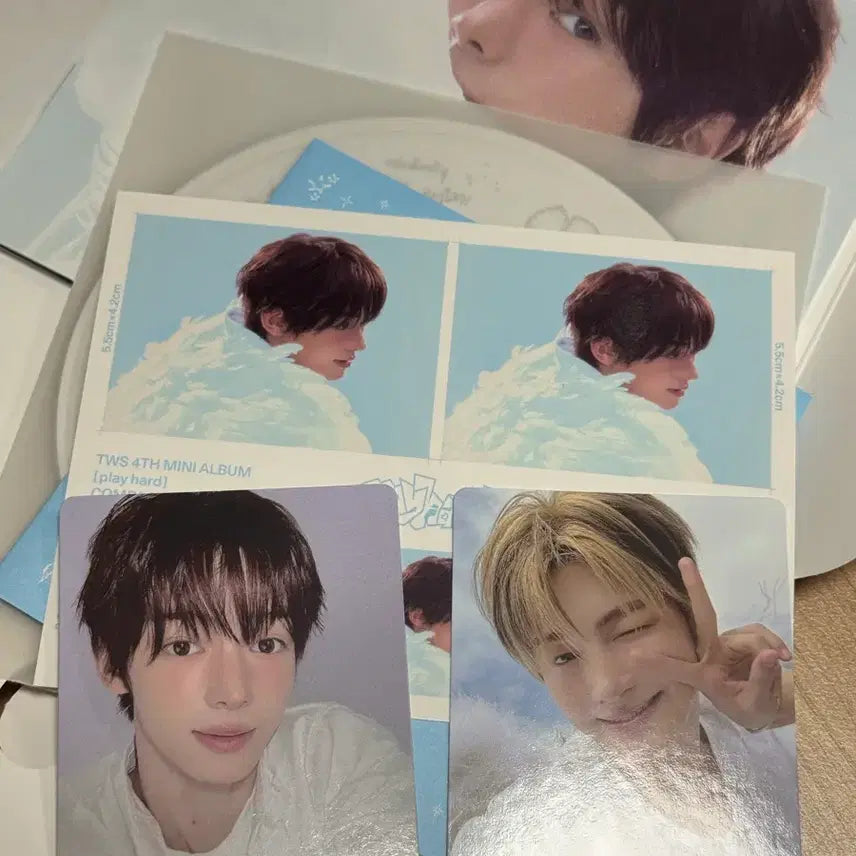 투어스 TWS Play Hard 미니 4집 컴팩트 한진 셋트 양도