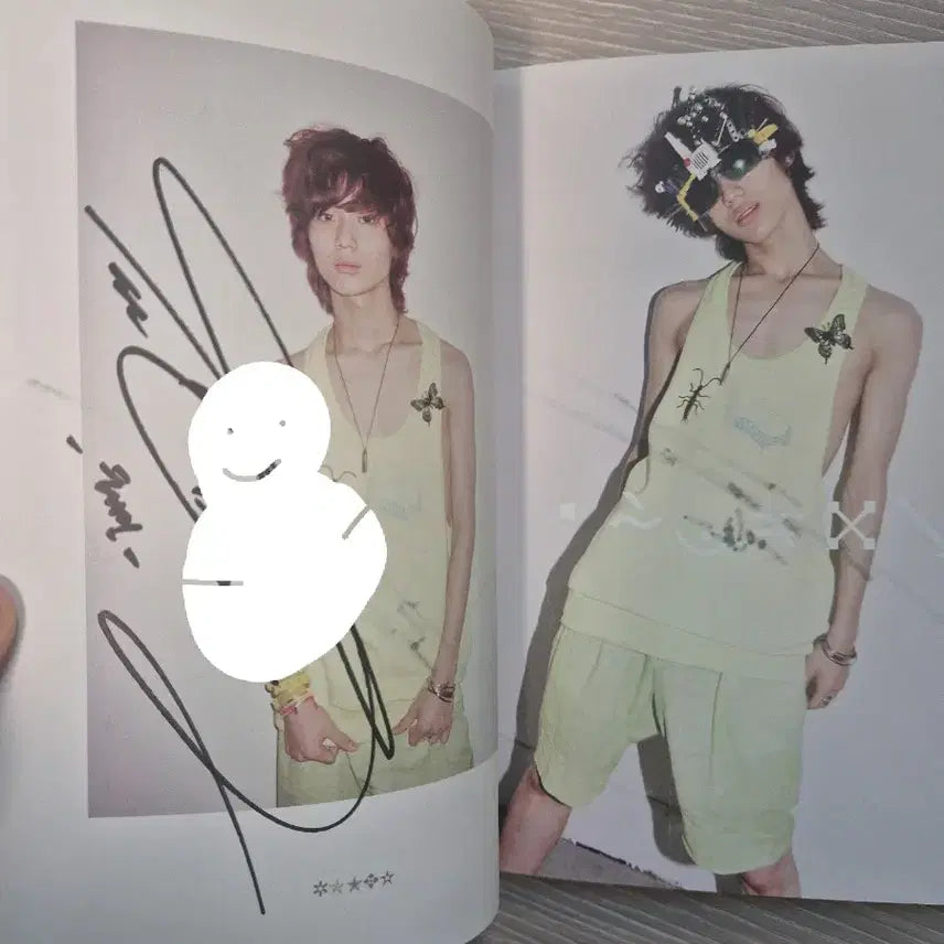 샤이니 로미오 온유 전멤버 싸인앨범