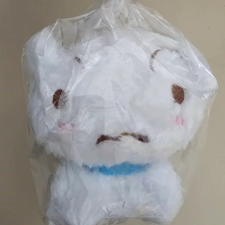 흰둥이 인형 키링