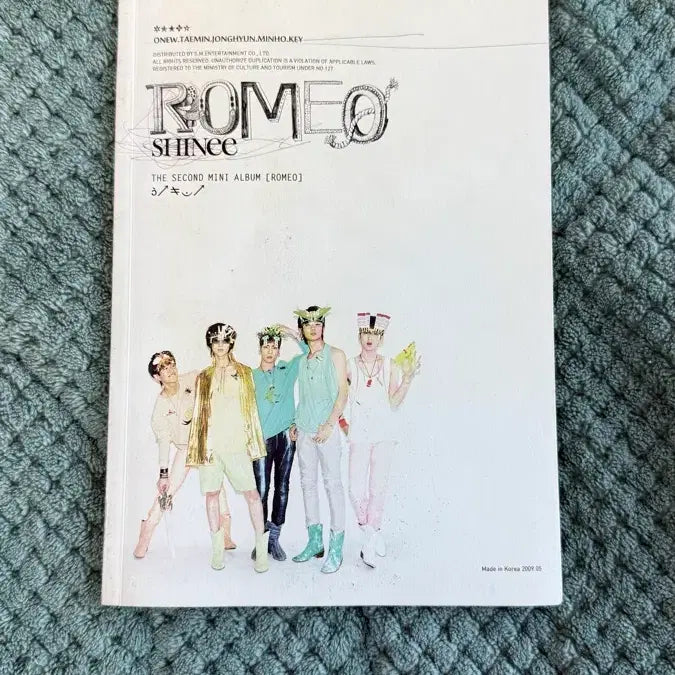 샤이니 romeo 줄리엣 커버 키 앨범