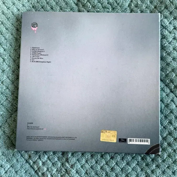 샤이니 why so serious? 와쏘시 싸인 앨범