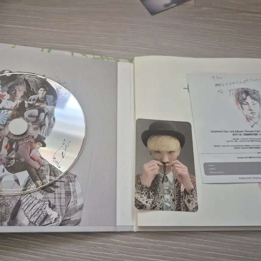 샤이니 드림걸 앨범 포카 KEY