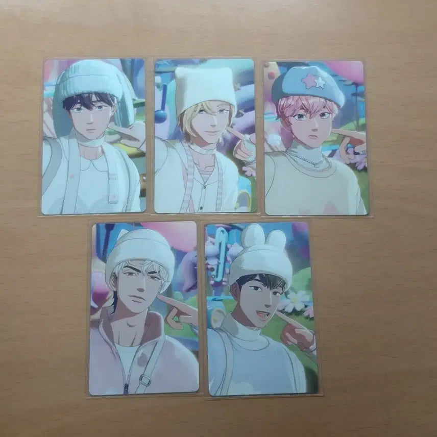 (수수료포함,반택포함)플레이브 플뿌우 위버스 미공포 판매합니다(일괄)