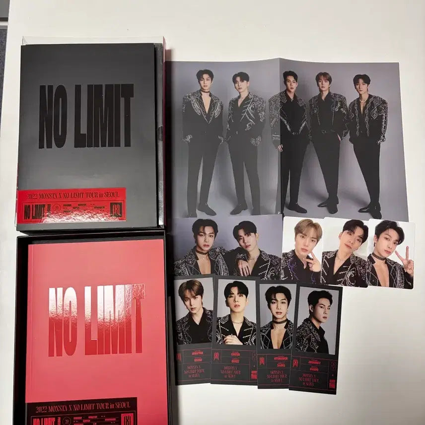 몬스타엑스 2022 NO LIMIT TOUR  DVD (짭구삼포카포함)