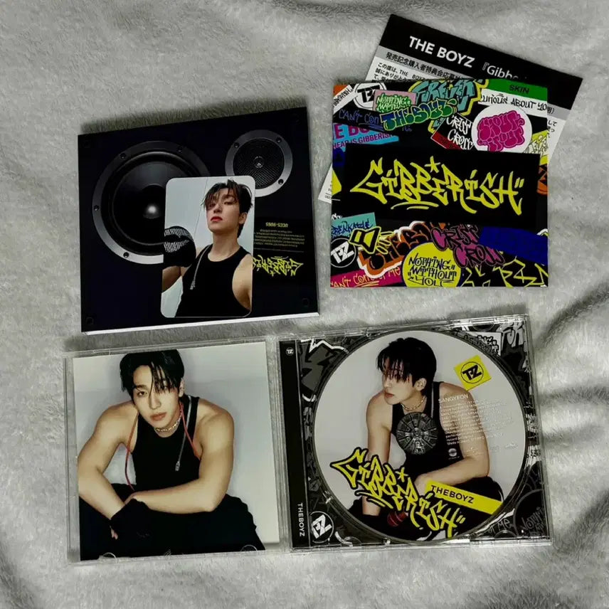 더보이즈 일본 앨범 Gibberish  초회한정 상연 세트