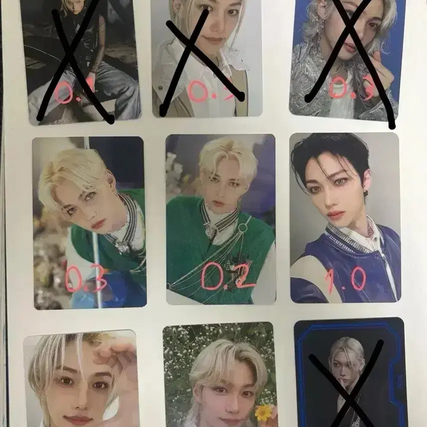 가격 내림)스트레이키즈 필릭스 포토카드 판매