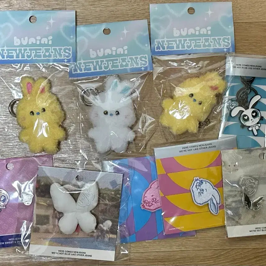 뉴진스 인형 키링 뱃지 와펜