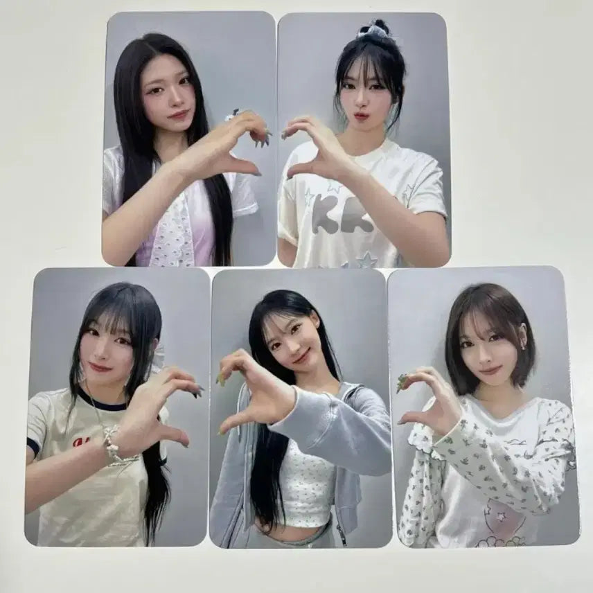 리센느 rescene 포카 특전 미공포 밀리언뮤직 양도 세트