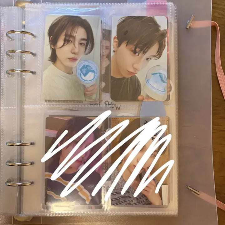 보넥도 응원봉 포카