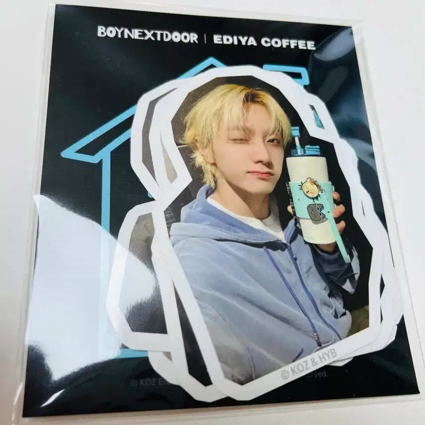 보넥도 이디야 스티커 팩 미개봉