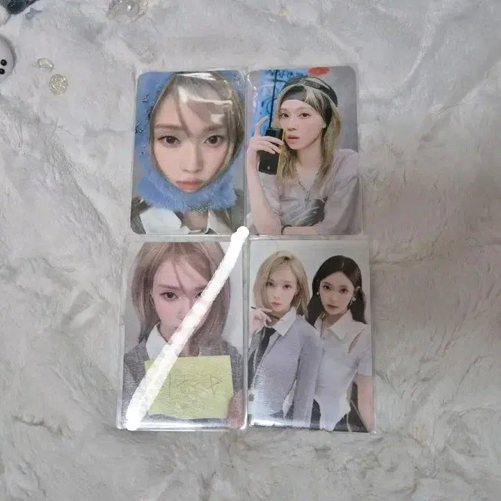 2025 에스파 윈터 시그 포토카드 카리나지젤윈터닝닝