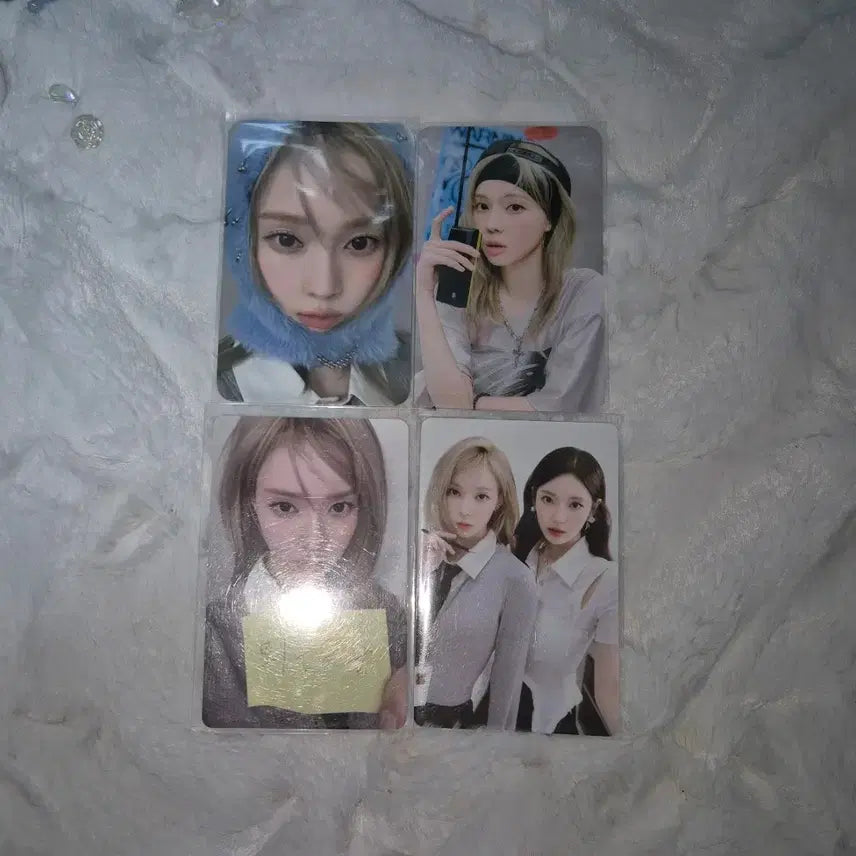 2025 에스파 윈터 시그 포토카드 카리나지젤윈터닝닝