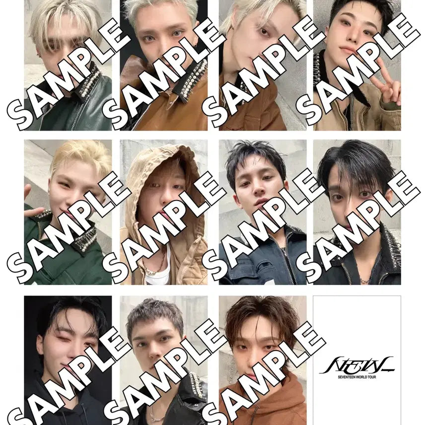 세븐틴 일본투어 NEW_in Japan 회장한정 위버스 유니버설 분철