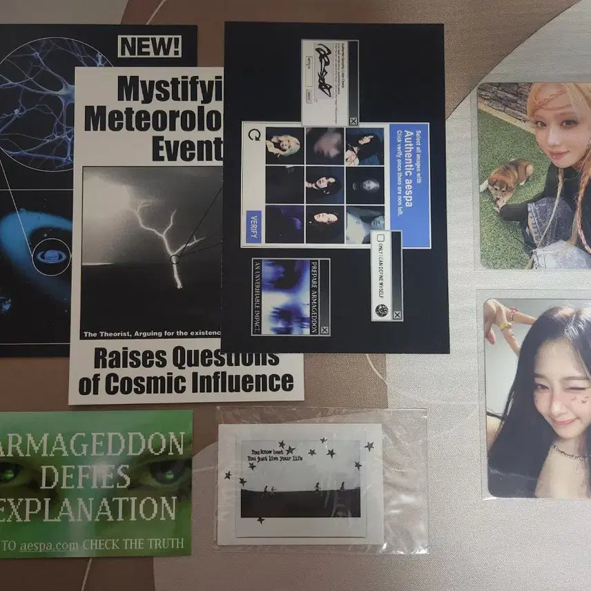 에스파 "Armageddon(아마겟돈)" 개봉앨범 (포카 O)