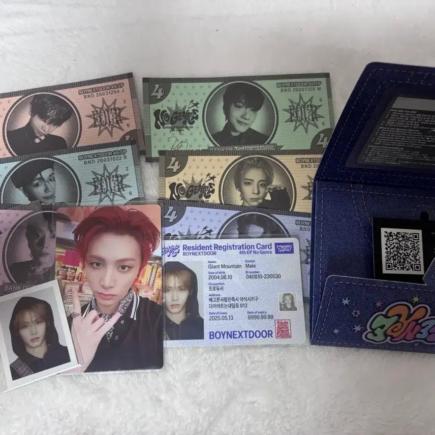 보이넥스트도어 보넥도 노장르 위버스 앨범 태산 세트 포토카드 포카