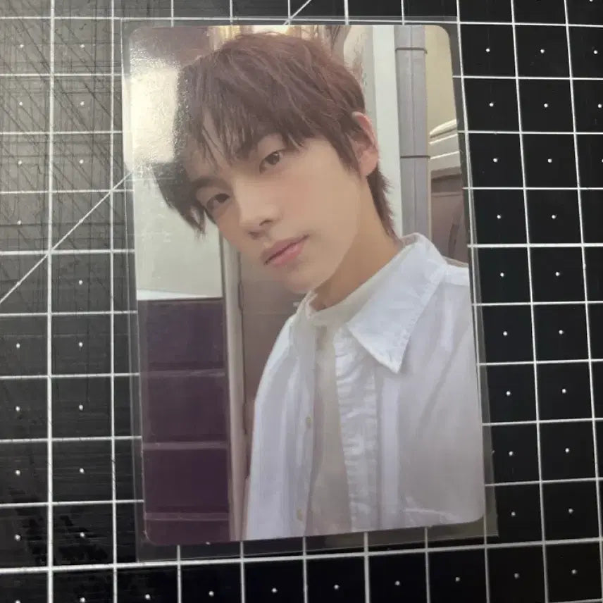 투어스 신유 sparkling blue 럭키버전 앨범 포카