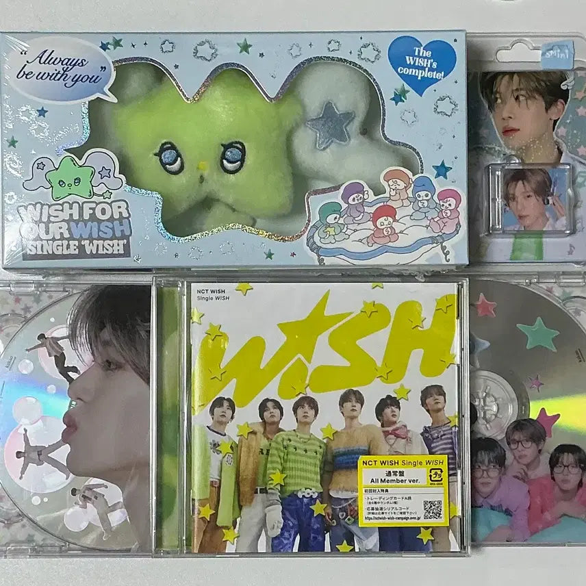 엔시티위시 미개봉 위츄/개봉 시온 스미니/일본 통상반 단체반 일괄