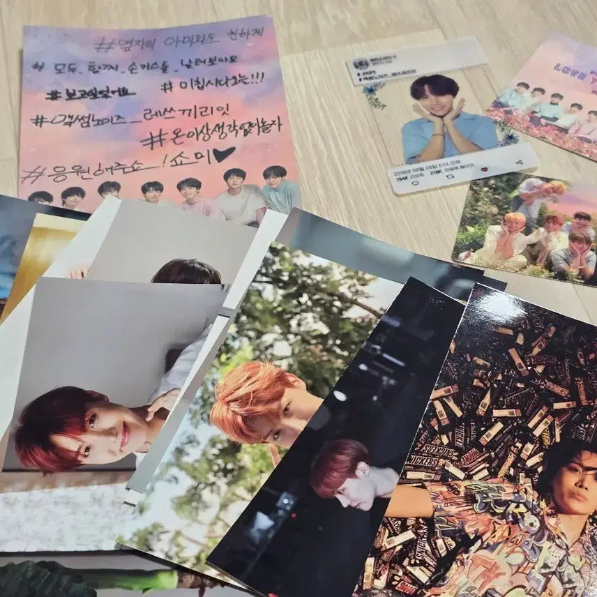 방탄 렌티큘러 럽유얼셀프 초회한정